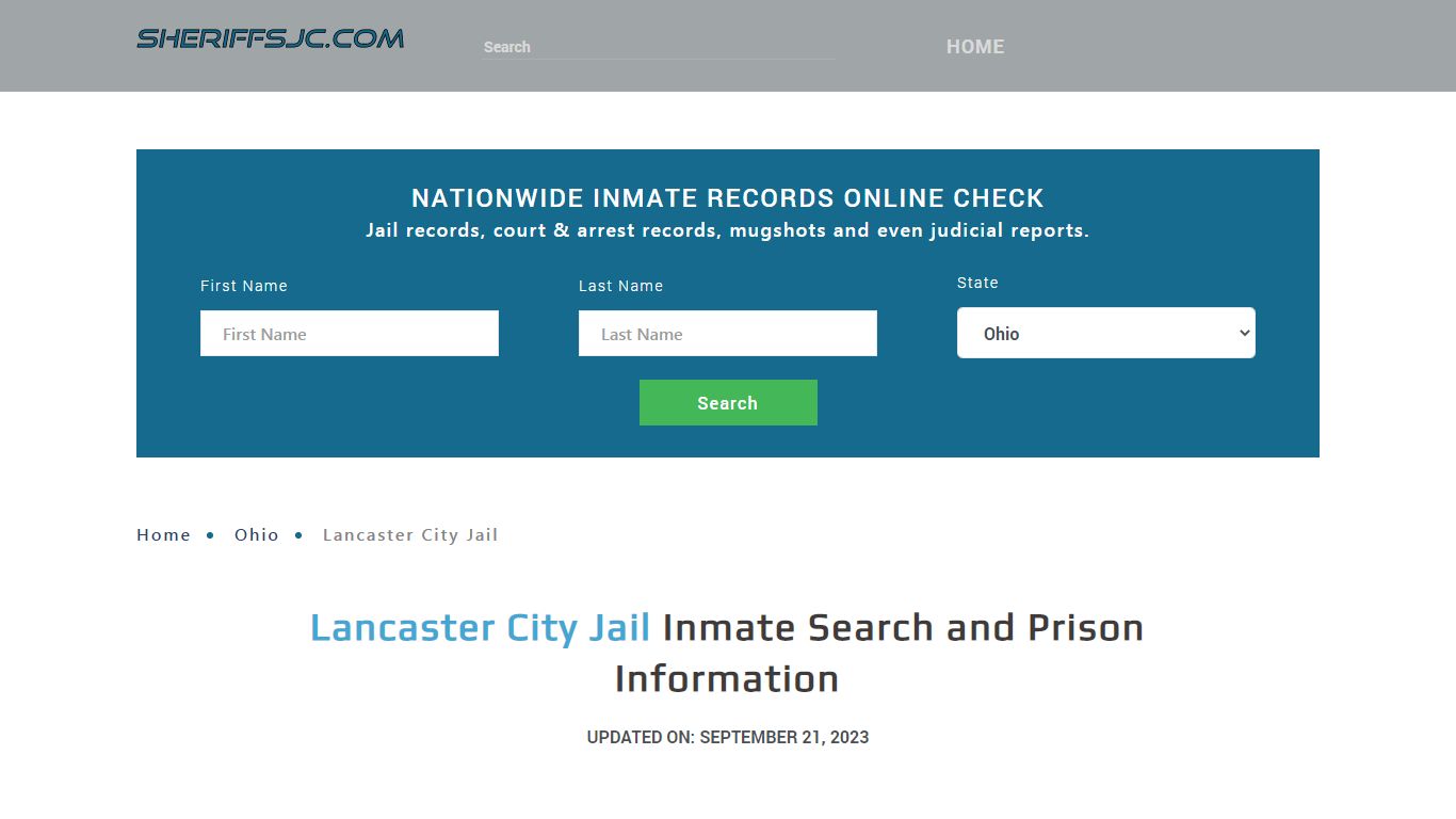Lancaster City Jail Inmate Search, Visitation, Phone no. & Mailing ...